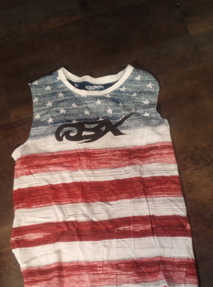Tight OBX Guys Medium Carolina USA Tank Top Muscle T Medium